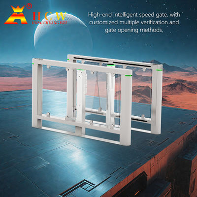 1.5mm 304 Stainless Steel Turnstile Access Control 0.3s~1s Adjustable Speed