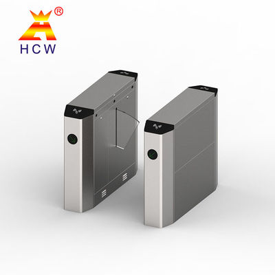 SS304 Flap Bariera Turnstile Budynek biurowy Turnstiles Szerokość kanału 550 mm