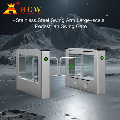 HCW Piechota Swing Turnstile Barrier Gate dla siłowni z rozpoznawaniem twarzy