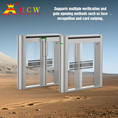 HCW 1-Second Operation Speed Gate Turnstile and 600-1000mm Channel Width Swing Barrier Turnstile