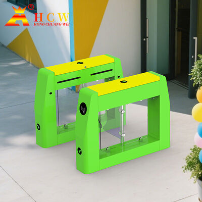 HCW Automatic Turnstile Gate - CW436 Children's Safety Series Width 30~40 people/minute Throughput and 3 Million Trouble-Free Runs